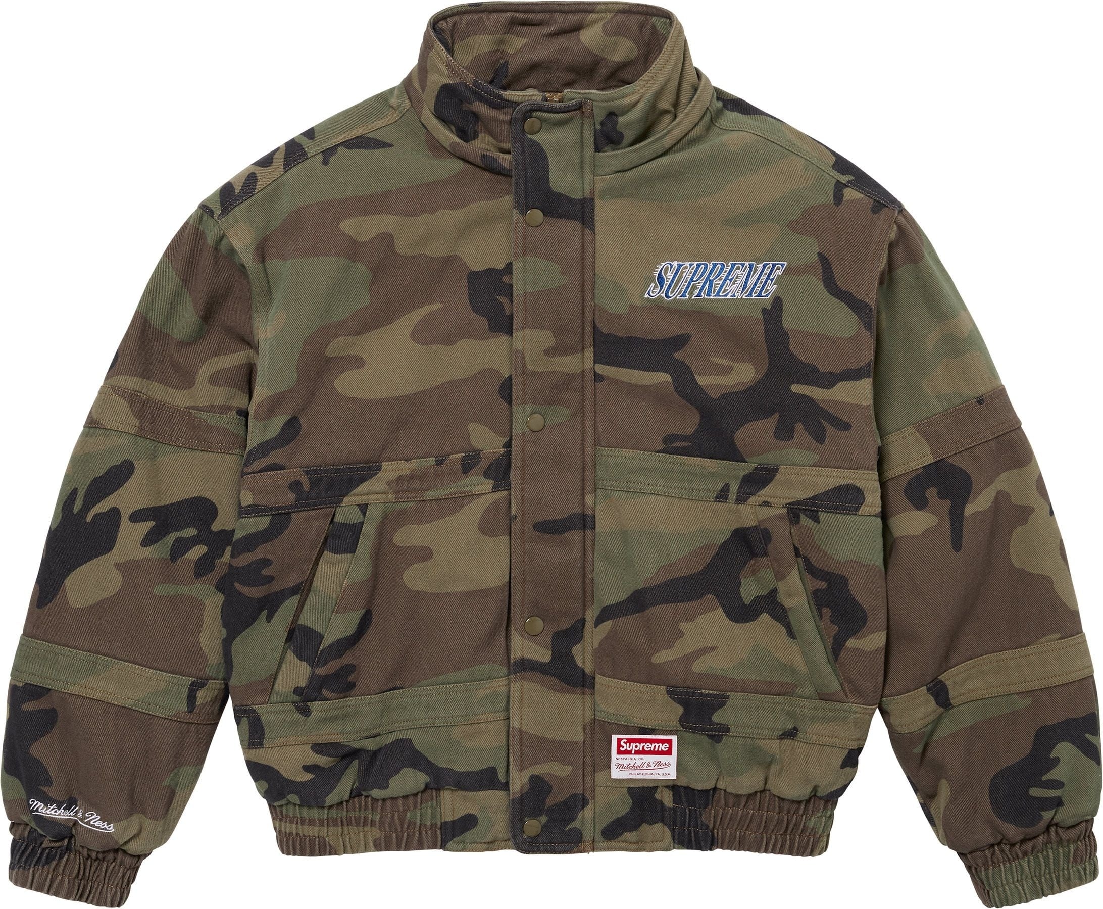 Supreme®/Mitchell & Ness® Twill Stadium Jacket view 26